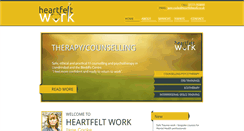 Desktop Screenshot of heartfeltwork.co.uk